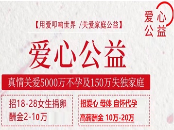 北仑捐卵助孕生子 爱心志愿者招募